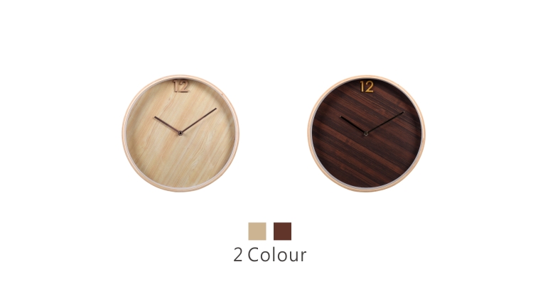 Wall Clock of Wooden Plywood
