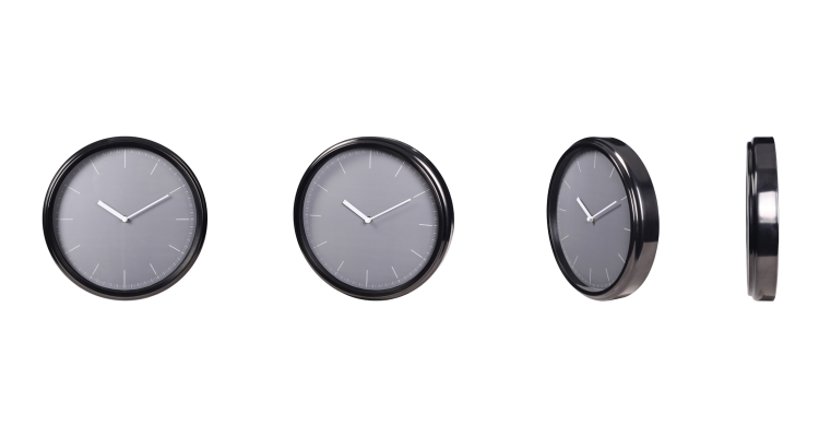 Stainless Steel Kitchen Wall Clocks