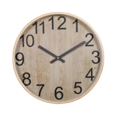Reloj de pared de madera de 35 cm