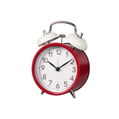 Quartz twin bell alarm clock