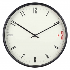 32cm metal wall clock